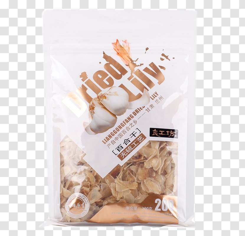 Lilium Tmall Taobao - Ingredient - Packaging Dry White Lily Transparent PNG