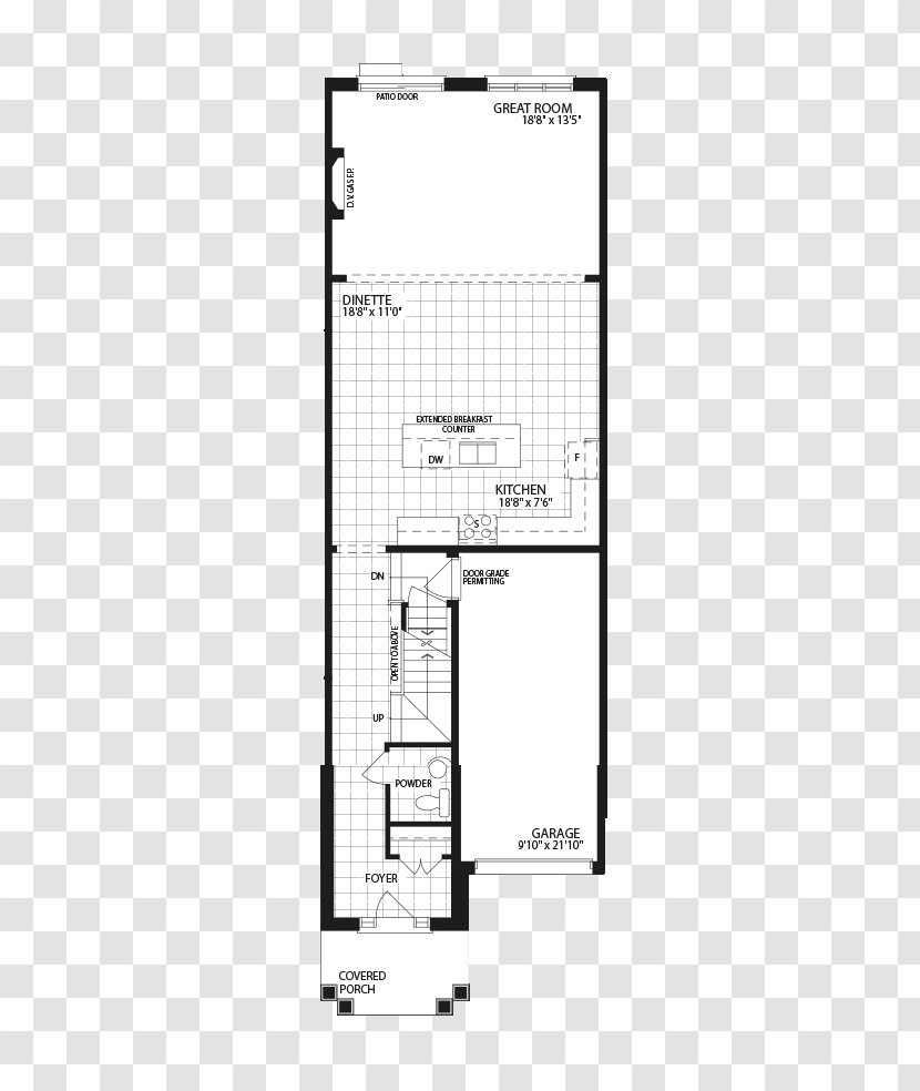 Floor Plan Line - Structure - Tranquil Level Transparent PNG