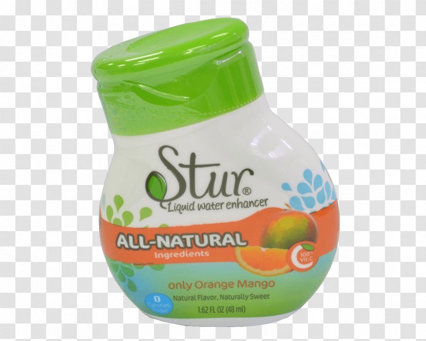 Stur Liquid Water Enhancer Only Orange Mango Ounce - Lemon Transparent PNG