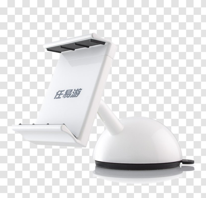 Car Phone Mobile Telephone - Small Appliance - White Holder Transparent PNG