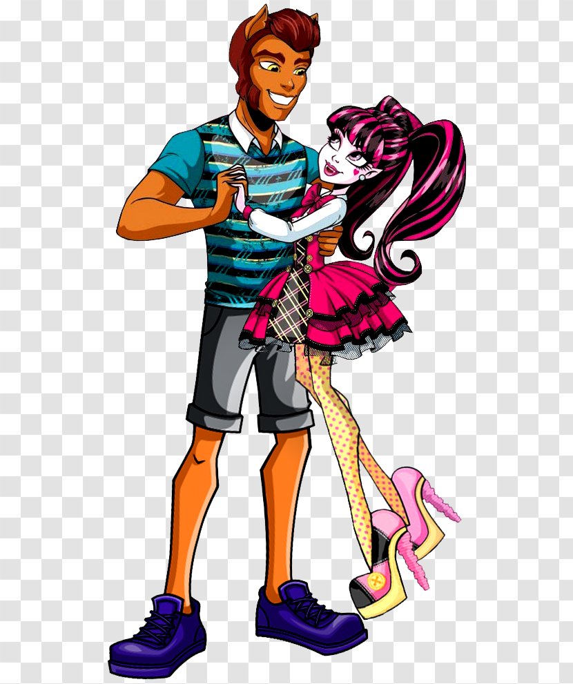 Clawdeen Wolf Monster High Ghoul Frankie Stein Cleo DeNile - Fiction Transparent PNG