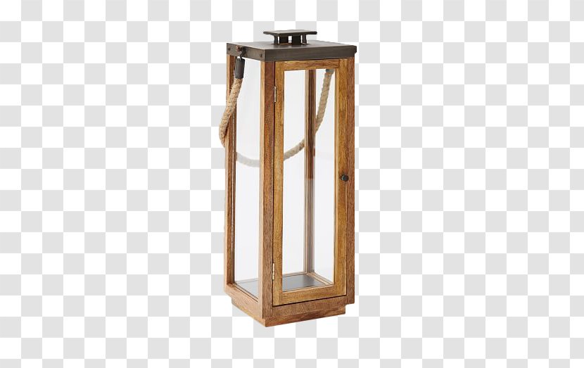 Lantern Table Wood Light Candle - Glass Transparent PNG