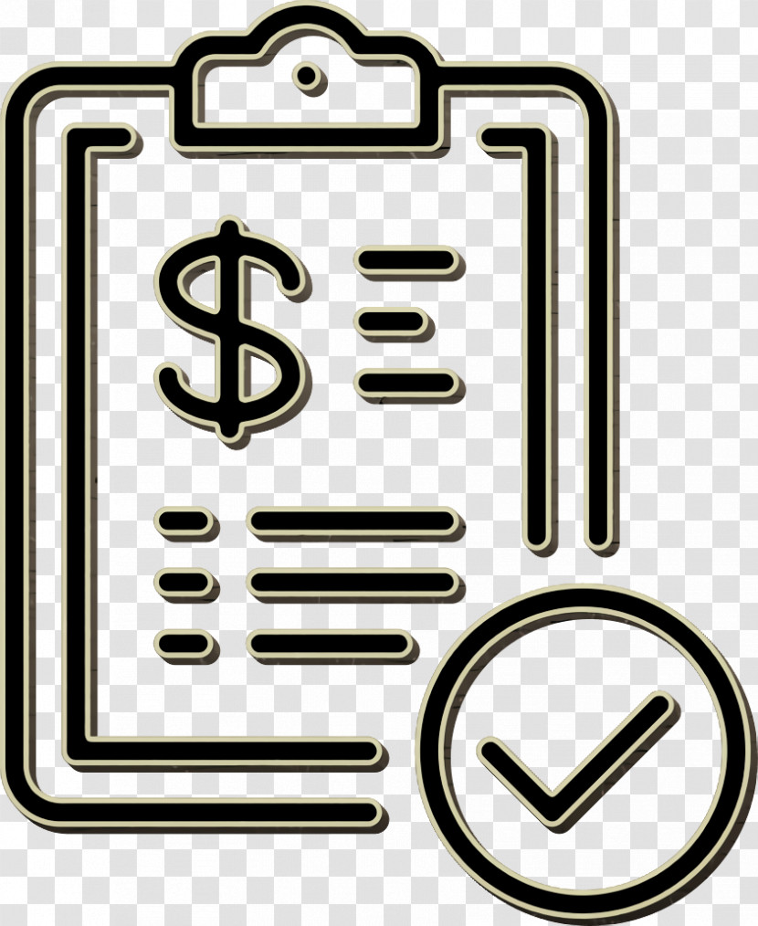 Invoice Icon Ecommerce Icon Money Icon Transparent PNG