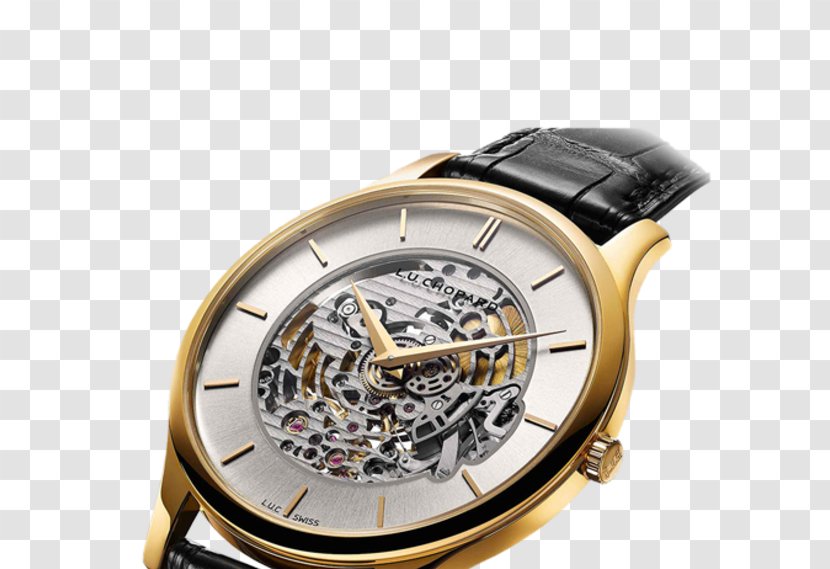 Skeleton Watch Chopard Luxury Strap Transparent PNG