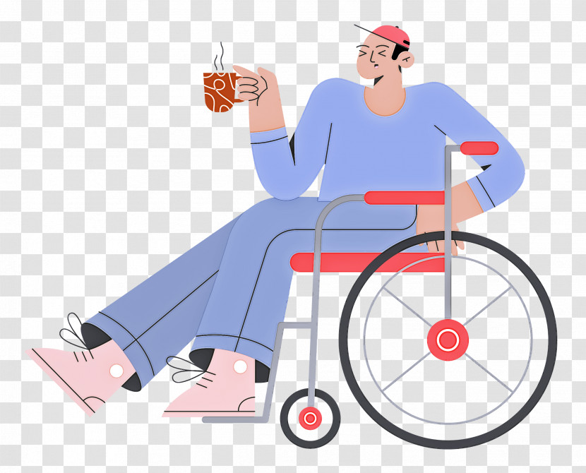 Sitting On Wheelchair Wheelchair Sitting Transparent PNG