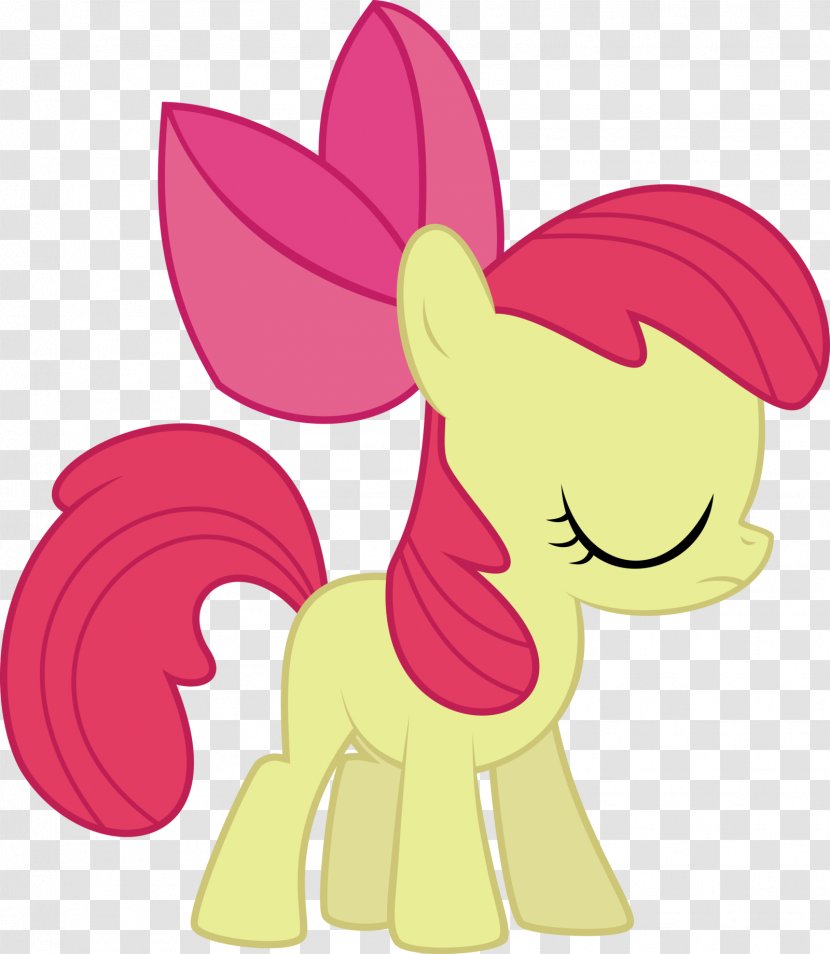 Pony Apple Bloom DeviantArt - Silhouette - Horse Transparent PNG