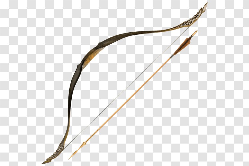 Legolas Tauriel The Hobbit Bow And Arrow Aragorn - Lord Of Rings Transparent PNG