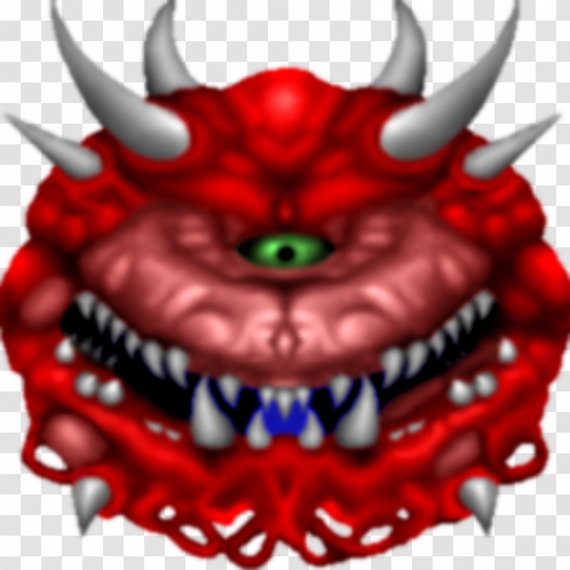 Doom 3 64 II - Mouth Transparent PNG