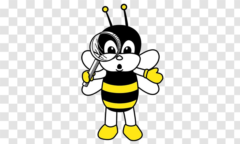 Honey Bee Mascot Hornet Logo Clip Art - Academy Transparent PNG