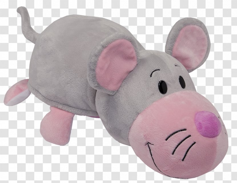 Pink Cat Stuffed Animals & Cuddly Toys Computer Mouse Amazon.com - R Us - Toy Transparent PNG