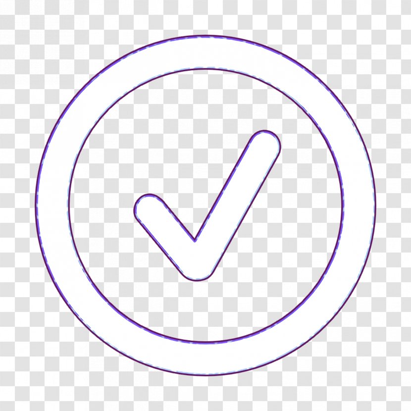 Checked Icon Tick Control - Logo Symbol Transparent PNG