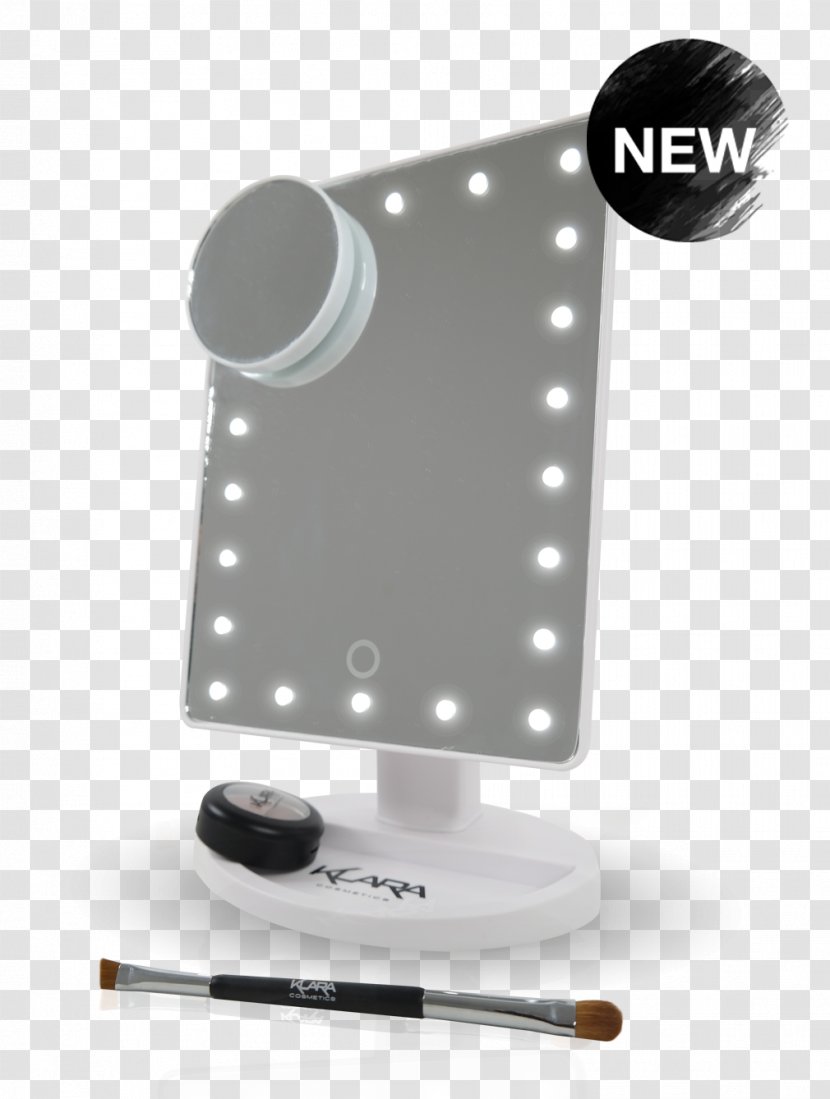 Light Mirror Image Magnifying Glass - Cosmetics Transparent PNG