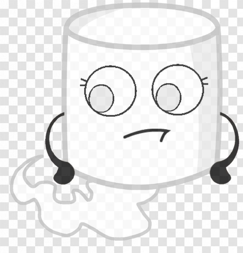 Marshmallow DeviantArt Clip Art - Inanimate Insanity - Ghost Vector Transparent PNG
