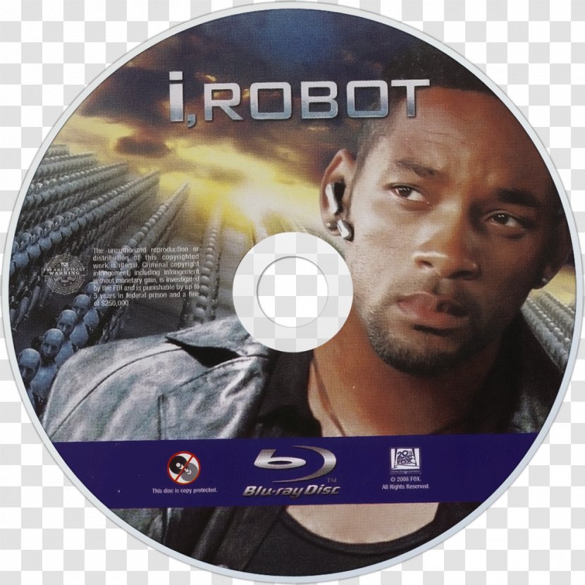 I, Robot Blu-ray Disc Compact 0 Film - Disk Image - Patrick Tatopoulos Transparent PNG