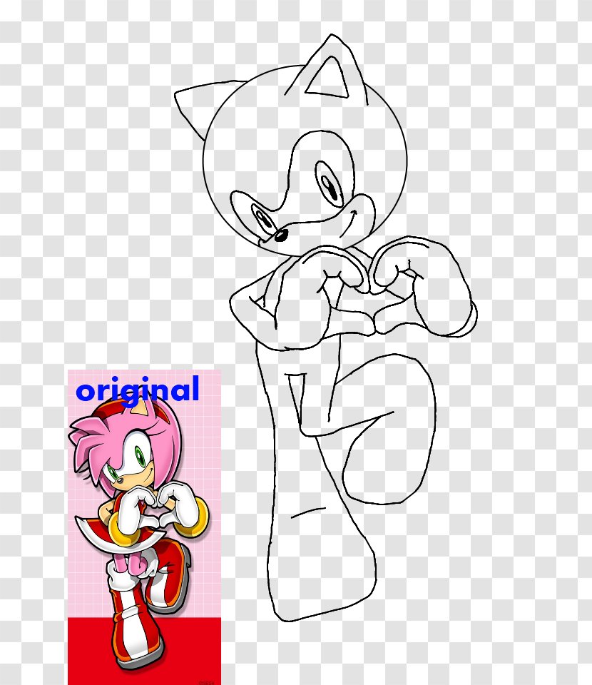 Amy Rose Sonic The Hedgehog 4: Episode I X Team - Heart - Sally Transparent PNG