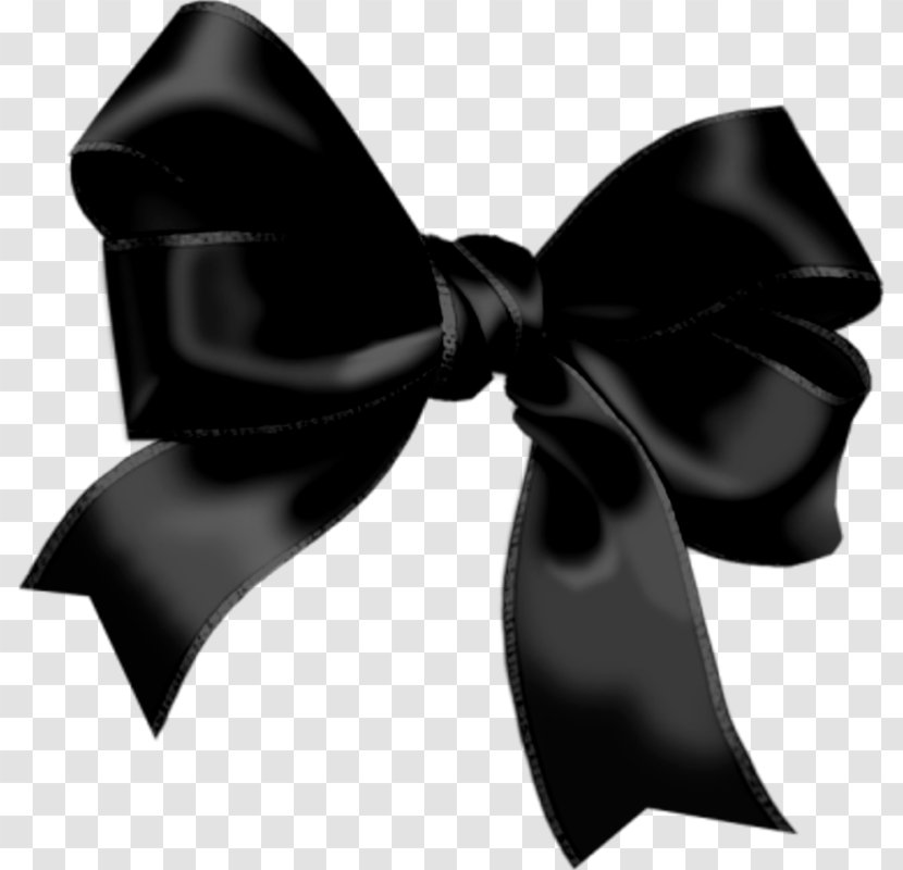 Ribbon Bow Tie Clip Art - Black Transparent PNG