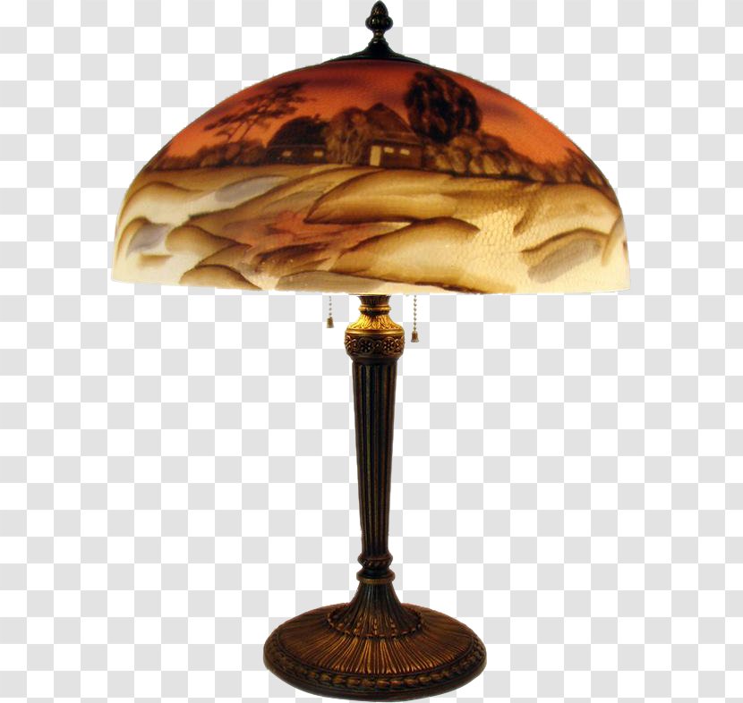 Tiffany Lamp Glass Electric Light Shades - Painting Transparent PNG