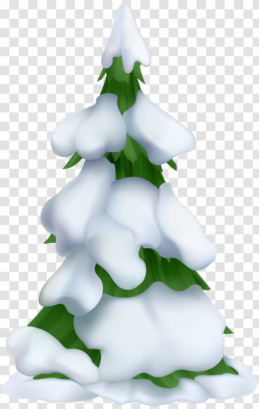 Christmas Tree Clip Art - Snow - Snowy Transparent Transparent PNG
