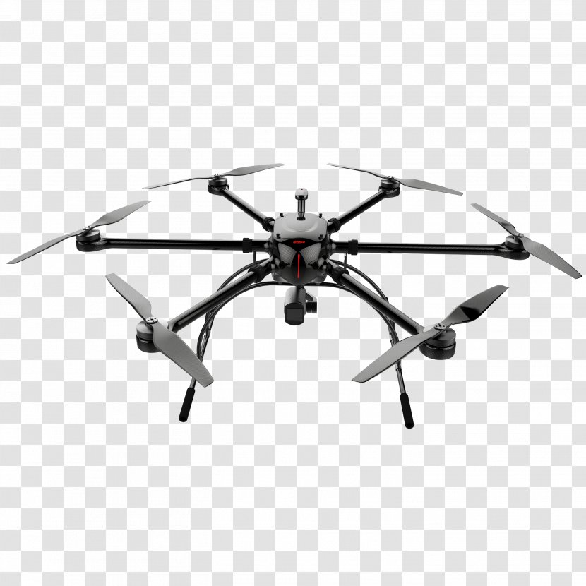 Dahua Technology Unmanned Aerial Vehicle Helicopter Rotor Industry Closed-circuit Television - Price Transparent PNG