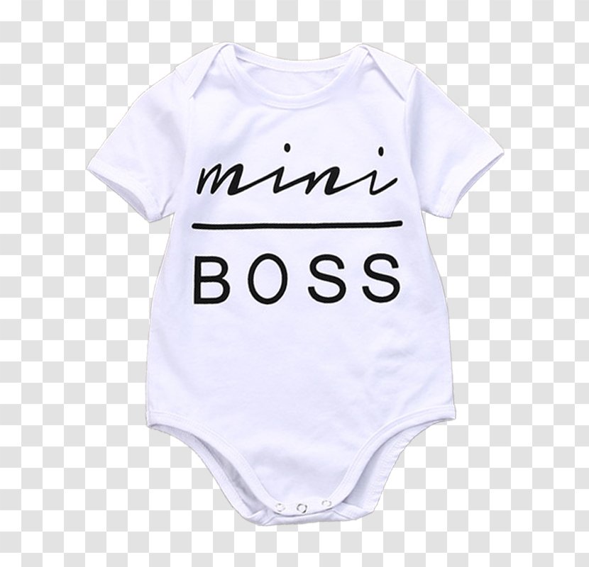 Baby & Toddler One-Pieces Romper Suit Onesie Infant MINI - The Boss Transparent PNG
