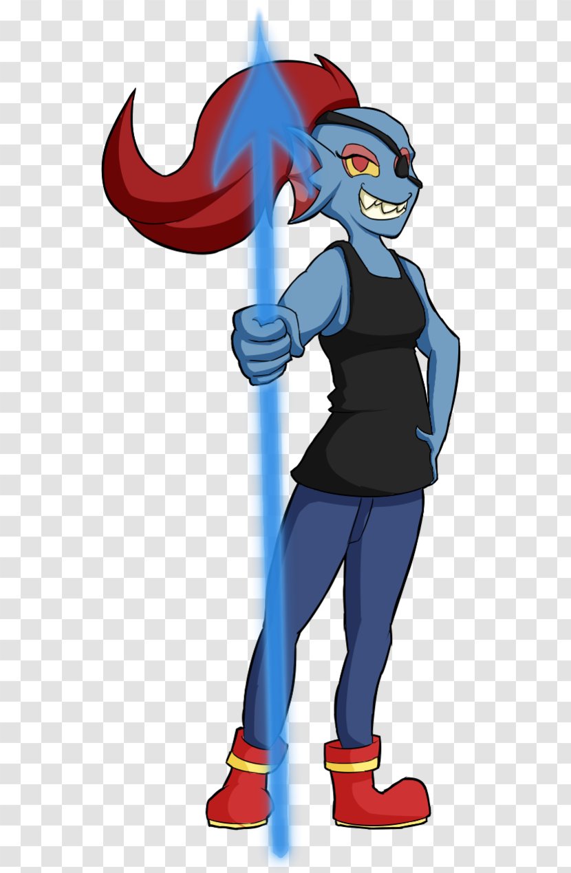 Undyne Undertale Digital Art - Vertebrate Transparent PNG