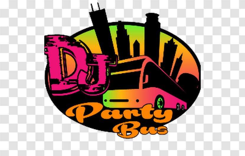 DJ Party Bus Services LLC Logo Clip Art Transparent PNG