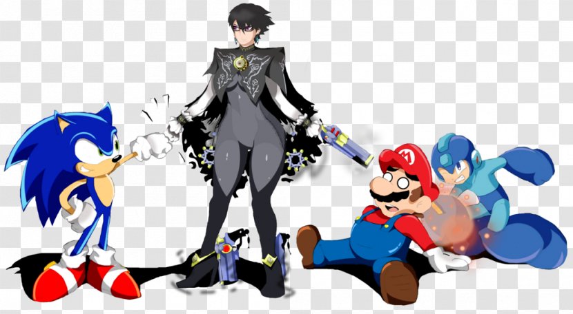 Bayonetta Super Smash Bros. For Nintendo 3DS And Wii U Mario & Sonic At The Olympic Games Lost World - Frame - Comic Blast Transparent PNG