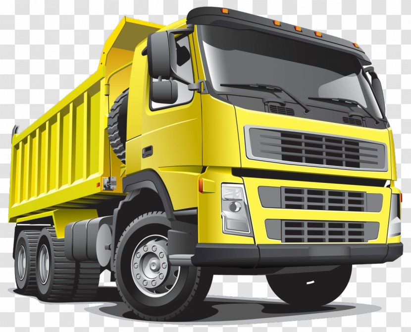 Clip Art: Transportation Pickup Truck Dump Art - Mode Of Transport Transparent PNG
