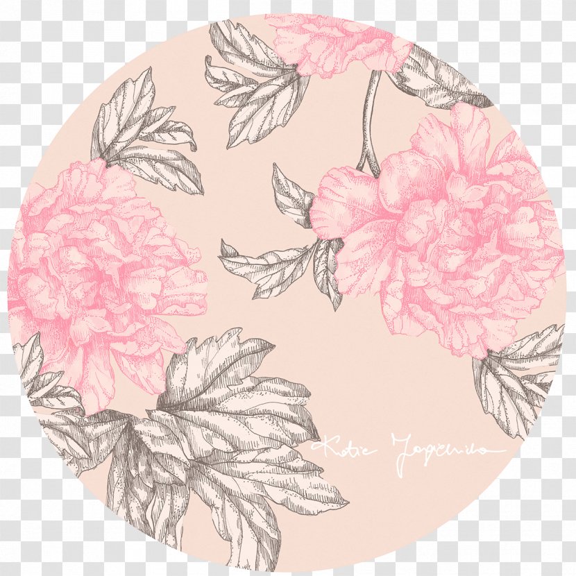 Floral Design Pattern Rose Peony - Behance - Template Transparent PNG
