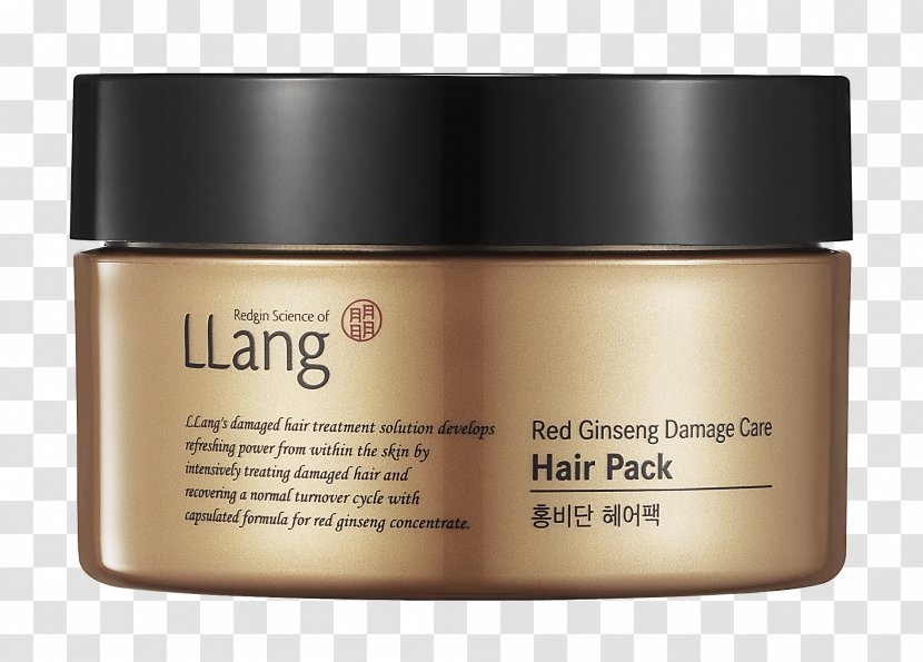 Ginseng Lotion Hair Shampoo Cosmetics - Cream Transparent PNG