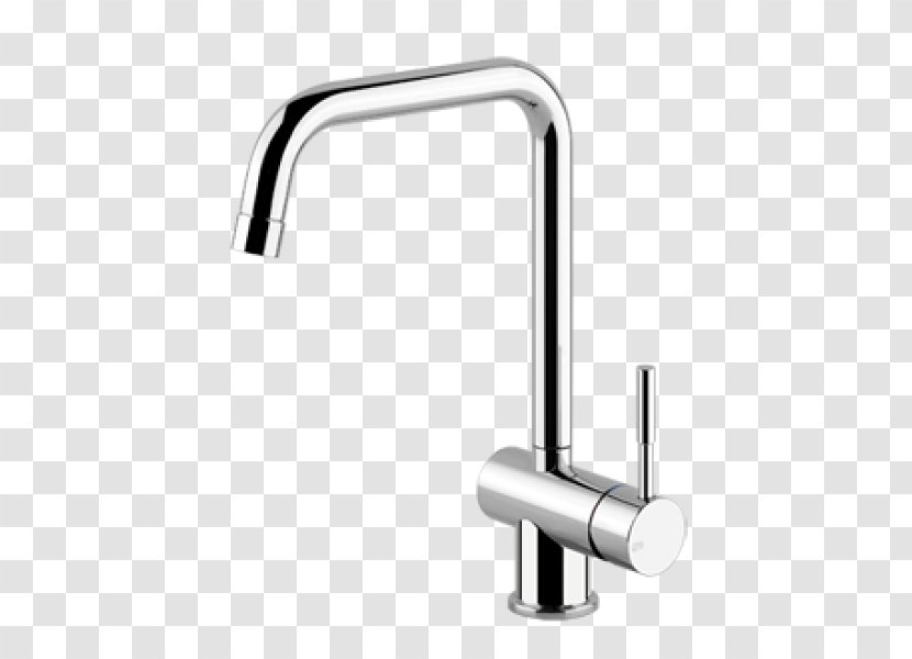 Kitchen Tap Mixer Bathroom Laundry - Brushed Metal Transparent PNG