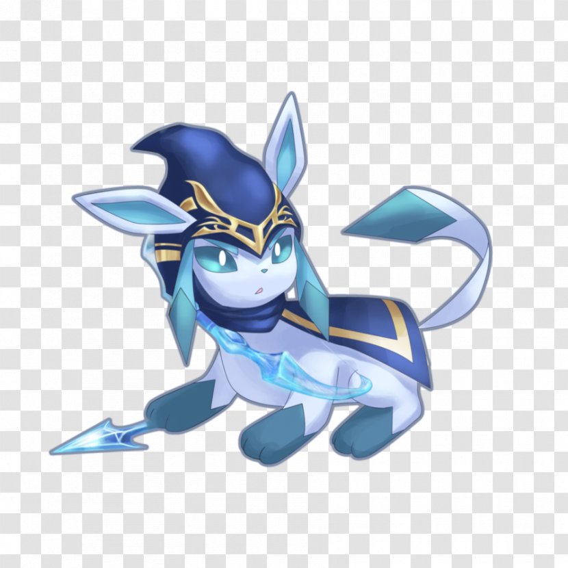 Glaceon Pokémon Digital Art Collectable Trading Cards Cartoon - Pokemon Transparent PNG