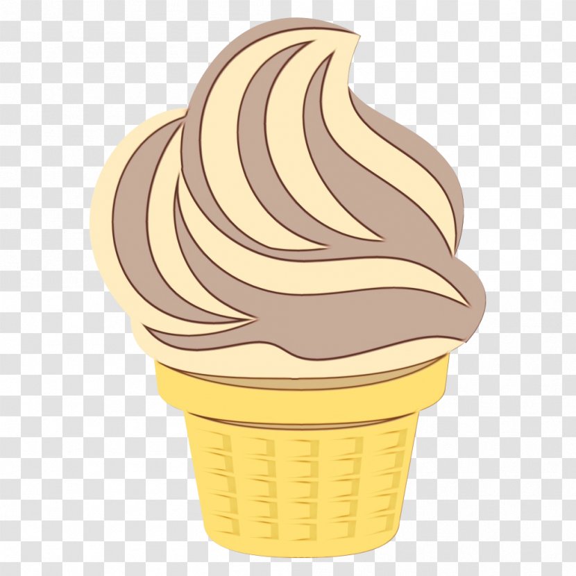 Ice Cream Cone Background - Cuisine Chocolate Transparent PNG