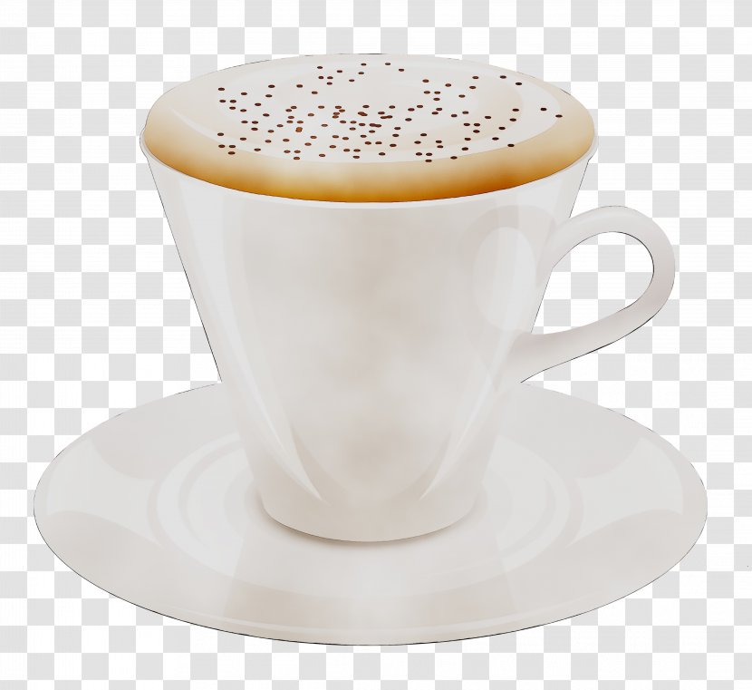 Coffee Cup Cappuccino Espresso Mug M Saucer Transparent PNG