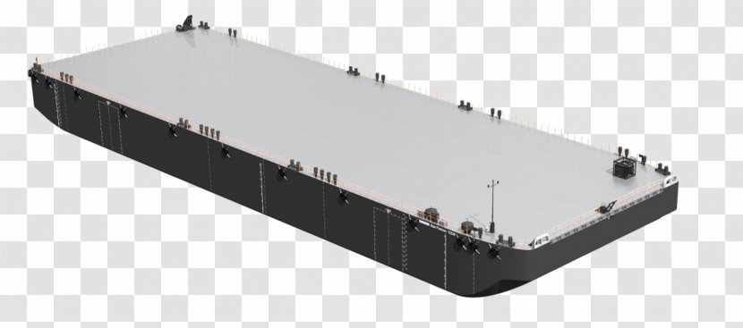 Pontoon Ship Cargo Damen Group Float - Rollonrolloff - Floats Transparent PNG