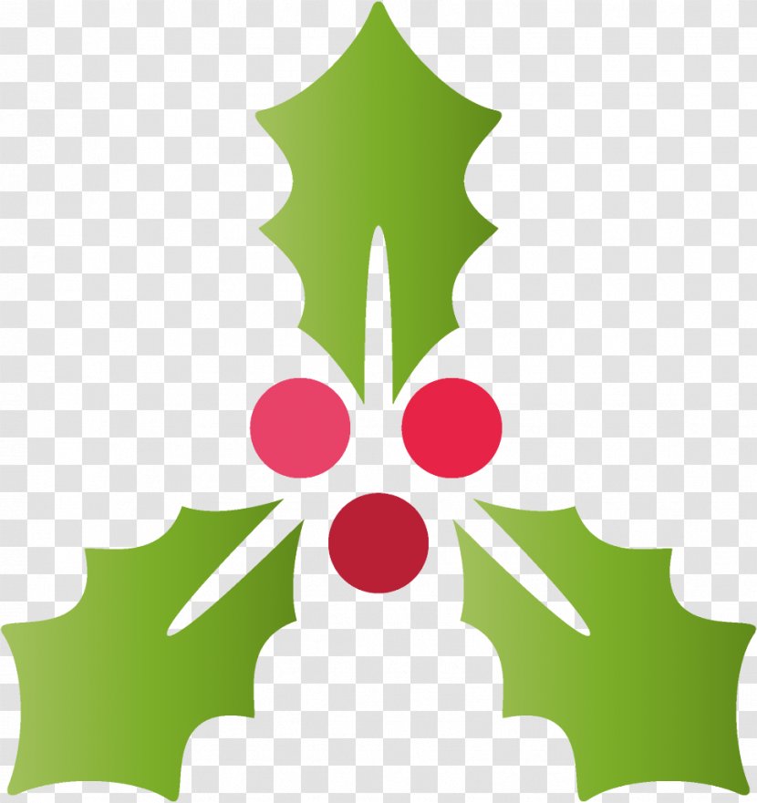 Jingle Bells Christmas - Leaf - Evergreen Decoration Transparent PNG