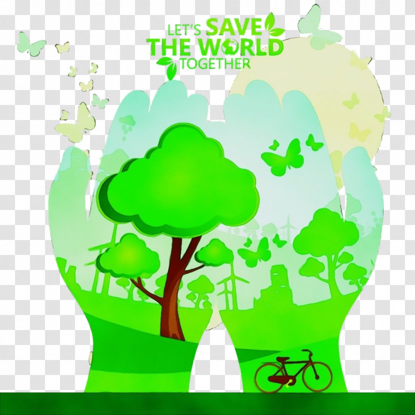 Arbor Day - Save The Earth - Plant Stem World Transparent PNG