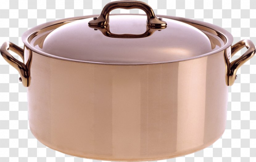 Cookware Stock Pots Olla Casserole - Copper - Cooking Transparent PNG
