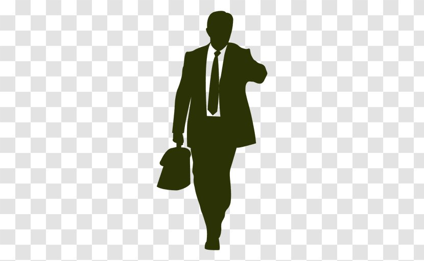 Silhouette - Male - Businessman Transparent PNG