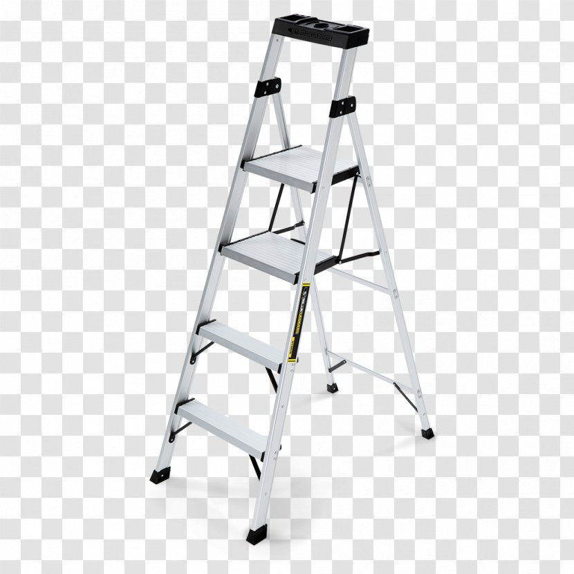 Gorilla Ladders GLA-MPX 17 Stool Keukentrap - Ladder Transparent PNG