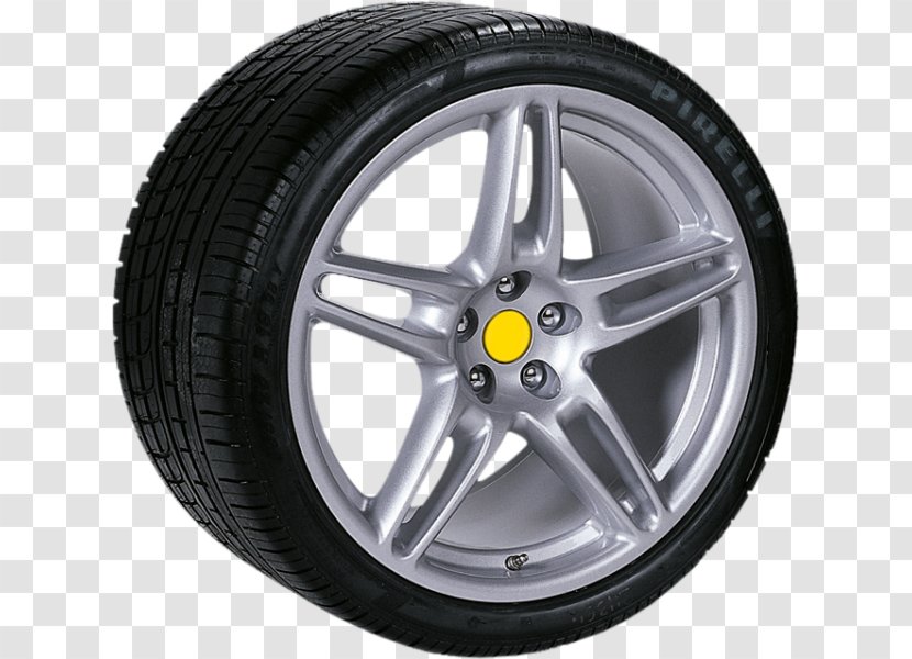 Alloy Wheel Ferrari 360 Modena Car Tire - Wheels Transparent PNG