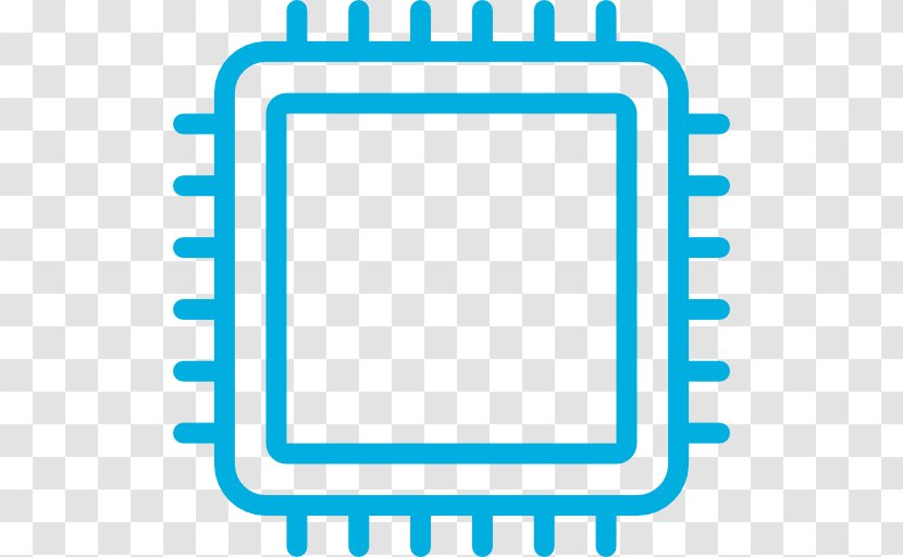 Central Processing Unit Multi-core Processor Integrated Circuits & Chips Vector Graphics - Rectangle - Computer Transparent PNG