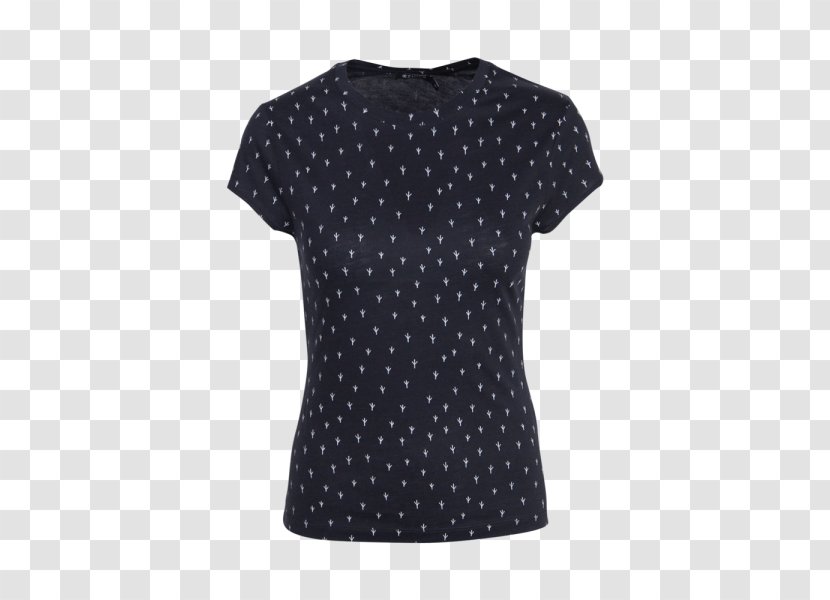 T-shirt Polka Dot Shoulder Sleeve Dress Transparent PNG