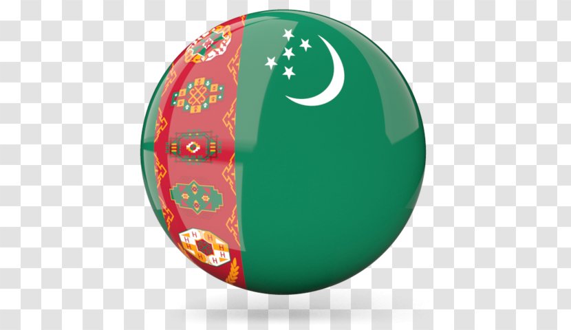 Flag Of Turkmenistan Turkmens Merdem Restaurant - Sphere Transparent PNG