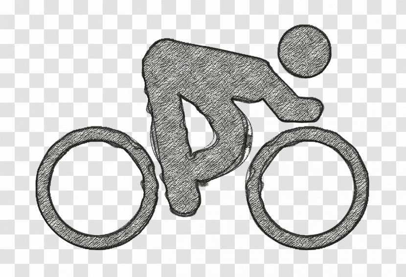Cyclist Icon Humans Icon Person Riding A Bicycle Icon Transparent PNG