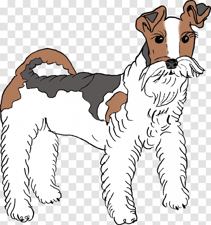 Whiskers Puppy Dog Breed Cat Clip Art - Fox Terrier Transparent PNG