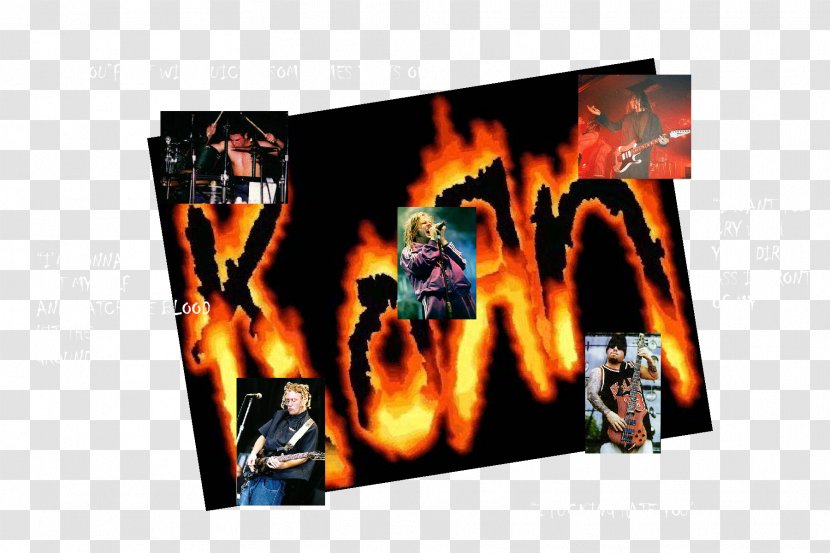 Vehicle License Plates Heat Poster Fire Korn - Falling Away From Me Transparent PNG