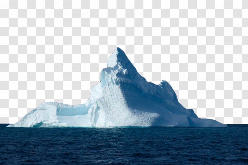 Iceberg Sea Level - Melting - White Transparent PNG