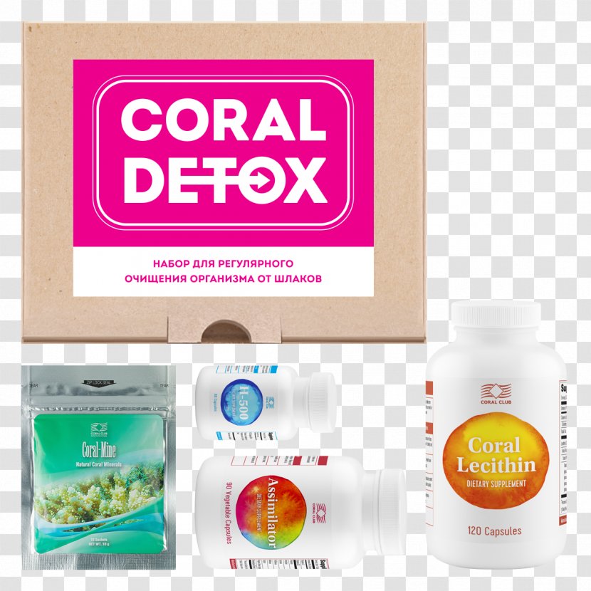 Dietary Supplement Detoxification Coral Club International Health Organism Transparent PNG