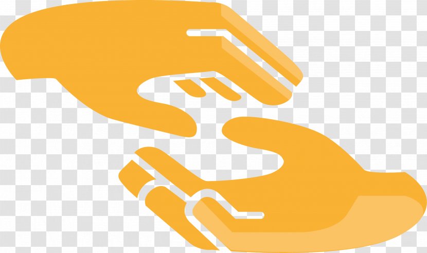 Yellow Hand Finger Gesture Font - Symbol - Thumb Transparent PNG